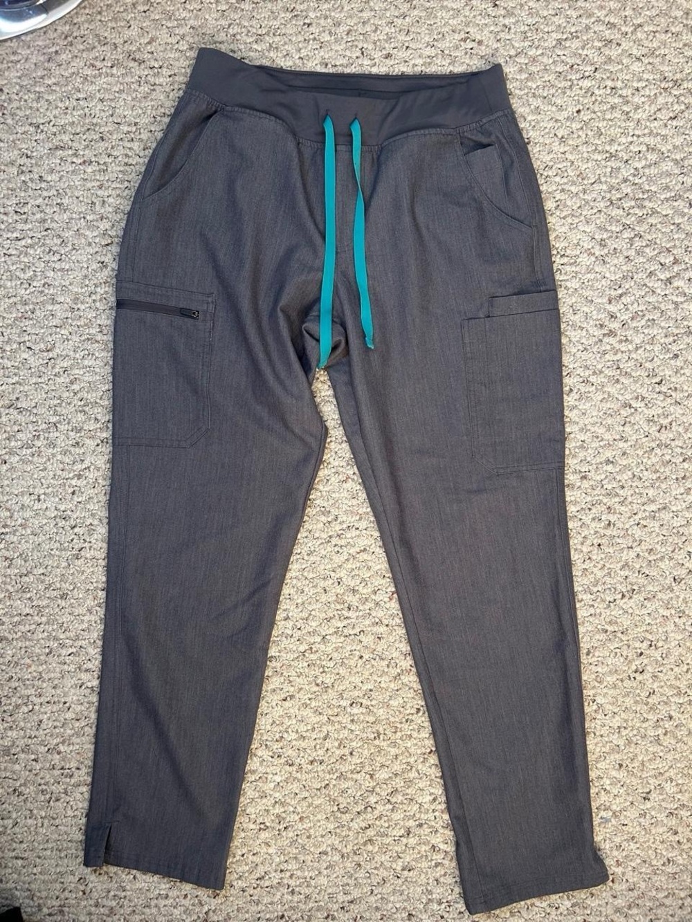 Figs Scrub Pants Size M Ceil Blue PO#3743